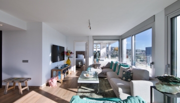 Resa Estates Ibiza te koop penthouse Marina botafoch for sale Ibiza living room.jpeg